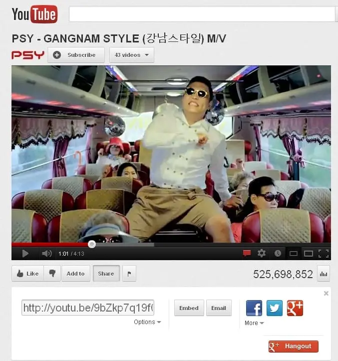 psy gangnam style