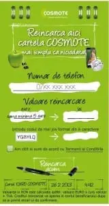 COSMOTE reincarcare