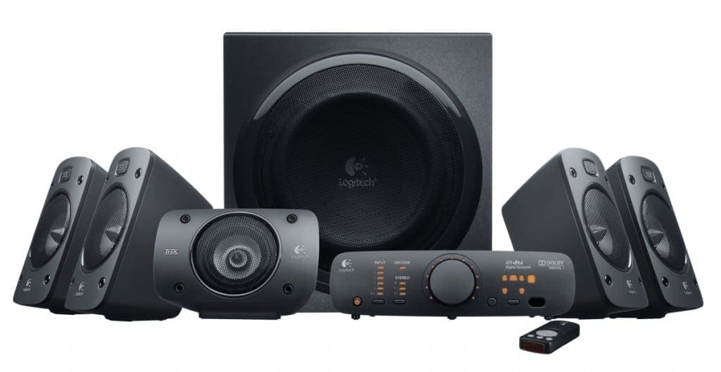 Logitech Z906 – 500W ideali pentru filme, jocuri si muzica
