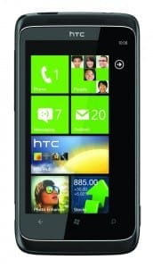 Windows-Phone-7 telefon HTC-7-Trophy