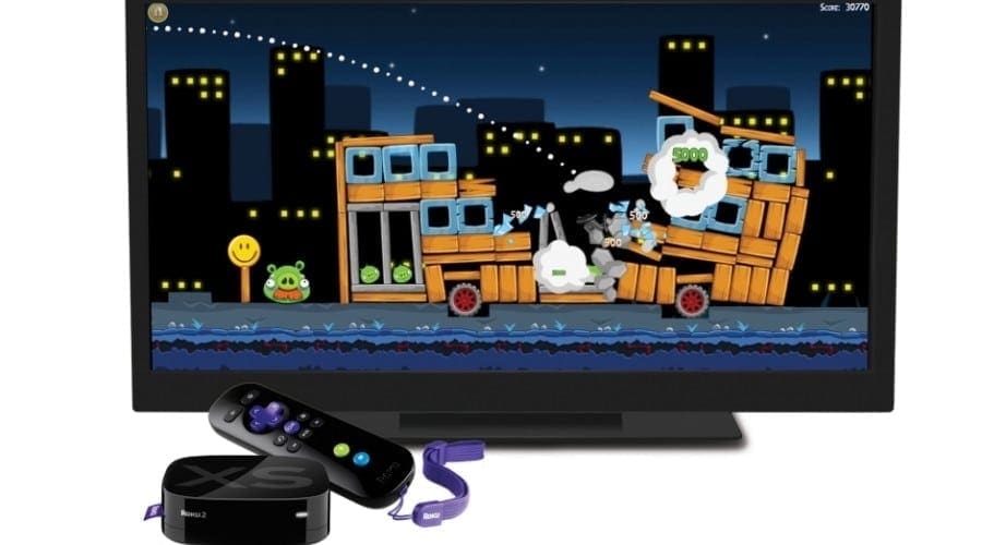 Joacă Angry Birds pe TV cu noile playere Roku