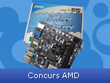 Concursuri online: Castiga un procesor AMD, o placa de baza MSI si o placa video Radeon