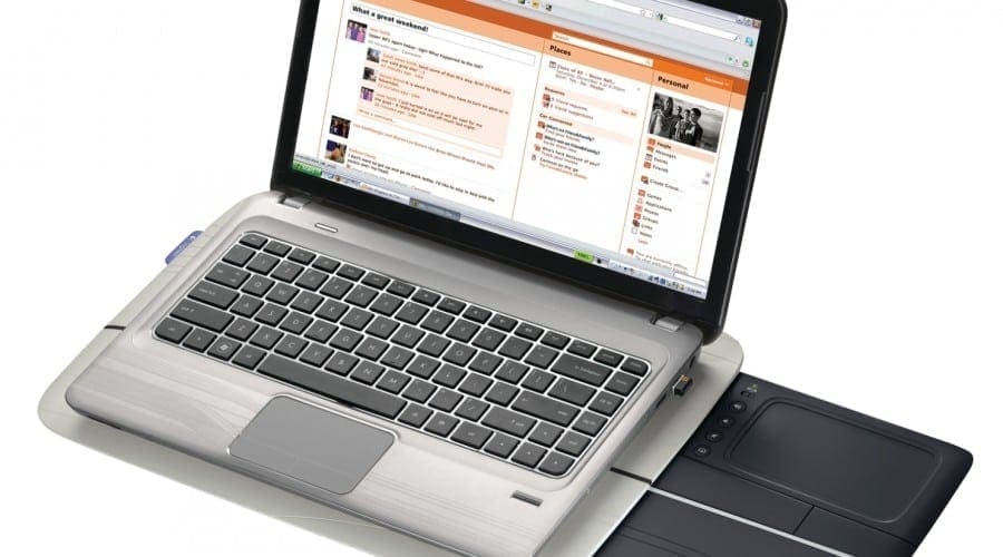 Logitech Touch Lapdesk N600: Un lapdesk cu touchpad, ce elimină nevoia unui mouse