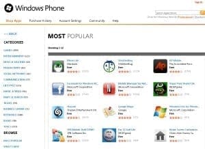 Windows Phone Marketplace a trecut pragul de 100.000 de aplicaţii disponibile