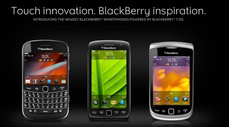 BlackBerry a anunţat 5 modele noi de smartphone-uri: Bold 9900/9930, Torch 9810 şi Torch 9860/9850
