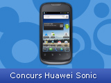 Concursuri online: Castiga un smartphone Huawei Sonic