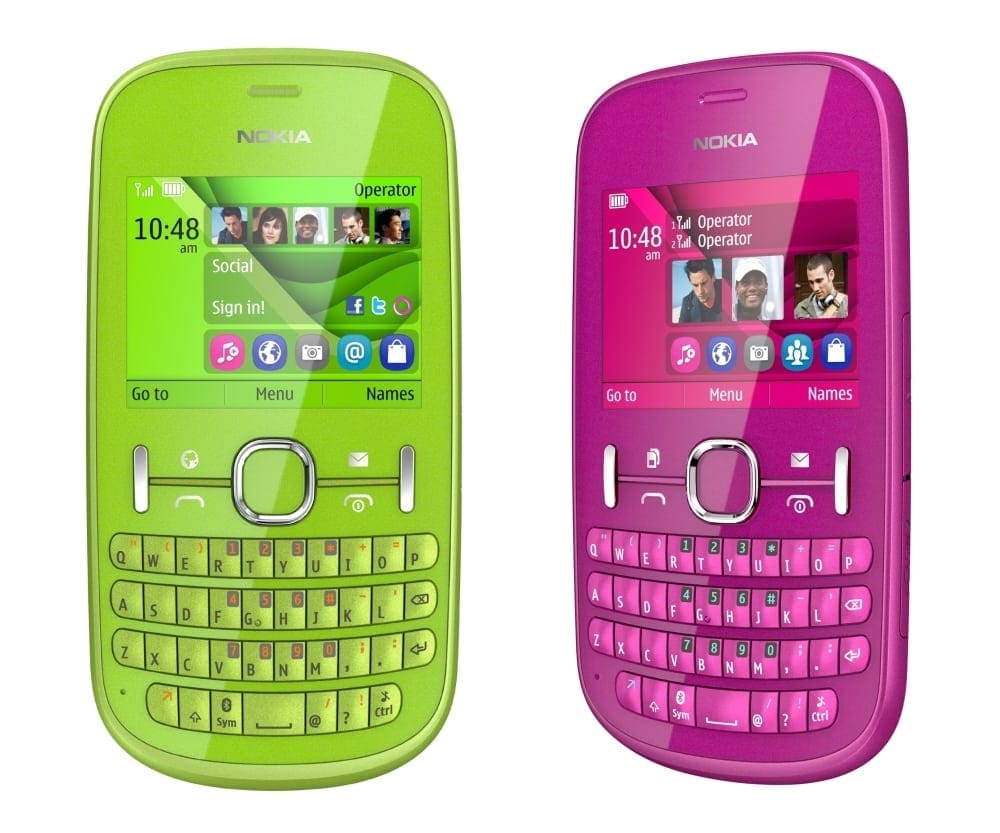 Nokia Asha 200 şi Nokia Asha 201 Tastatură QWERTY la 60 euro connect