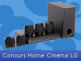Concursuri online: Castiga un sistem Home Cinema LG HT355SD