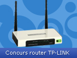 Concursuri online: Castiga un router wireless TP Link 3G 300 Mbps TL MR3420
