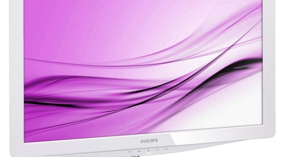 Philips Moda 248C3LHSW, acum în variantă albă