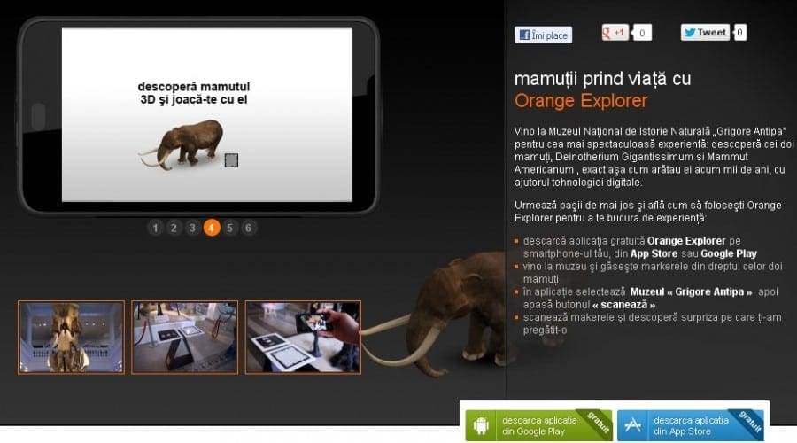 Orange Explorer: Expoziţie de grafitti în metrou şi mamuţi 3D la Muzeul Antipa