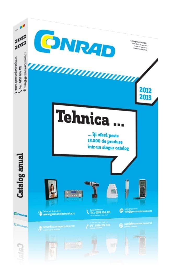 Catalogul anual Conrad 20122013 Cel mai mare catalog de produse