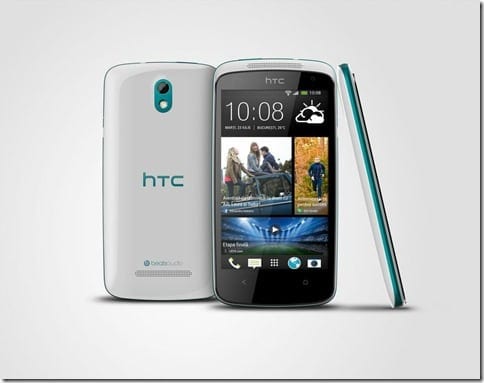 HTC Desire 500 albastru
