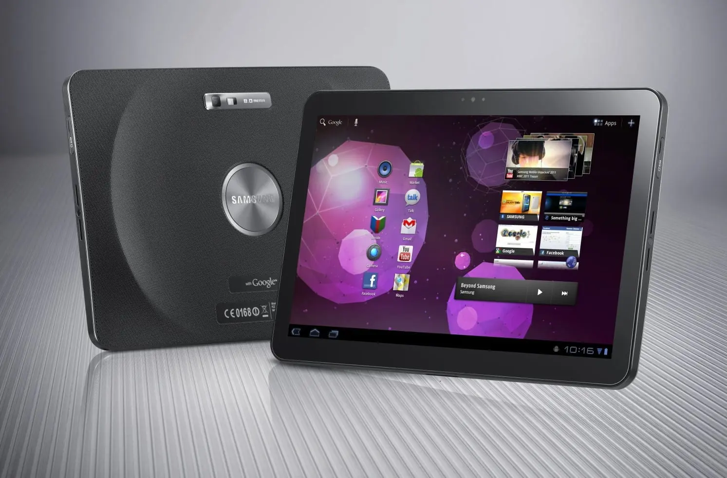 Galaxy Tab trece la 10 inchi, dual core si Honeycomb