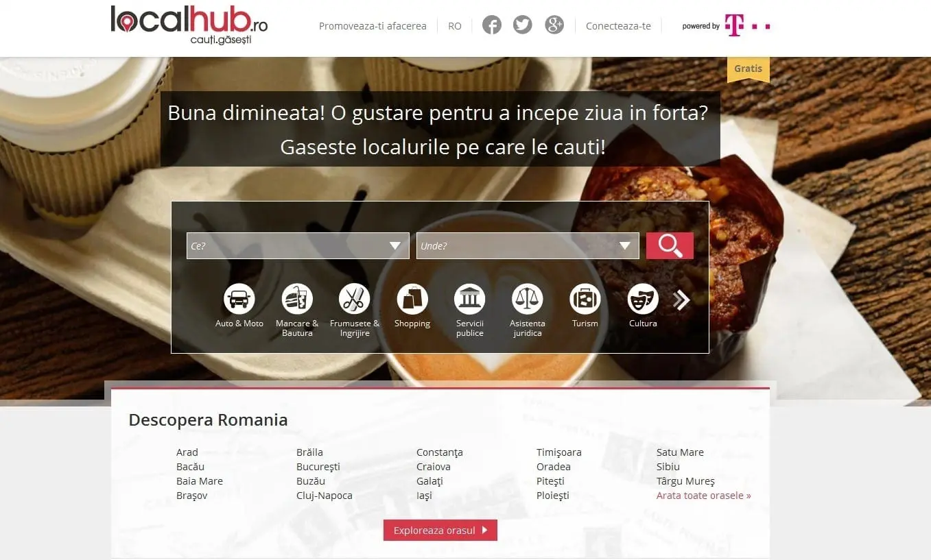 Telekom Romania lansează platforma LocalHub.ro