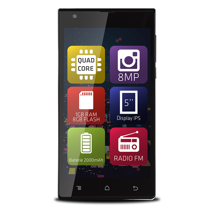 Evolio prezintă smartphone-ul M5