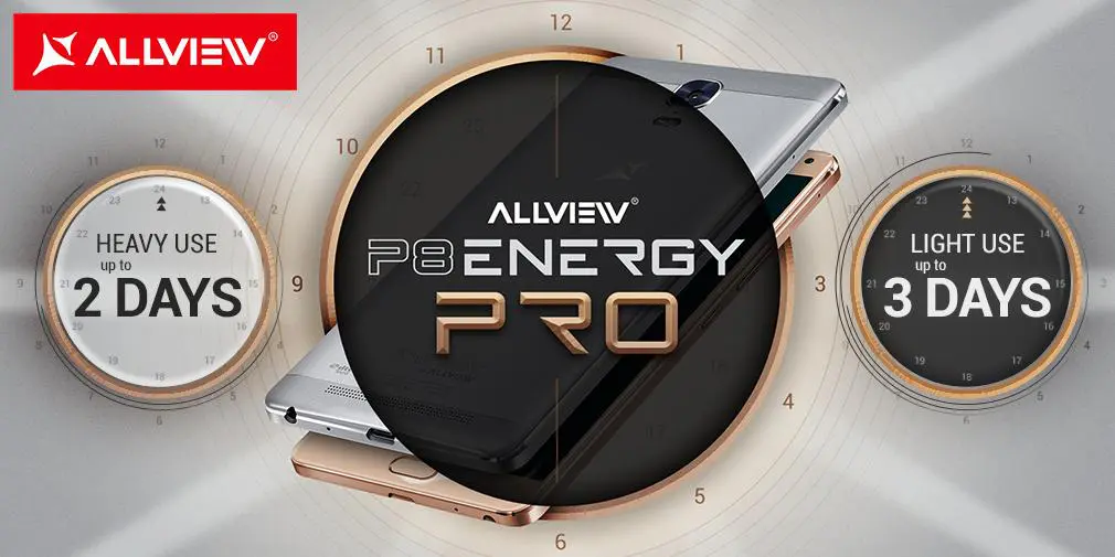 P8 Energy PRO, cu baterie de  5020 mAh
