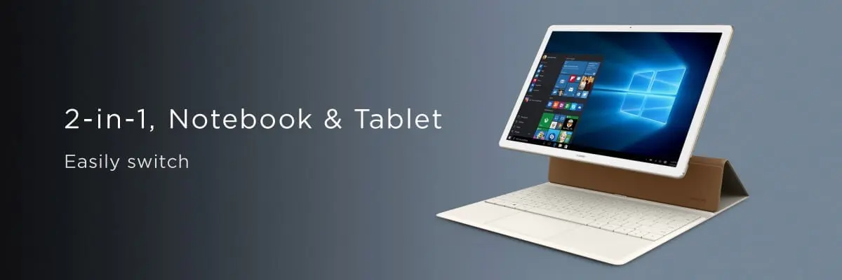 MWC 2016: Huawei MateBook, un device 2 în 1 pentru segmentul business