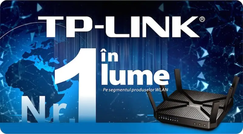 TP-LINK este numărul 1 pe piața globală de echipamente Wi-Fi, pentru al cincilea an consecutiv