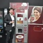 Automatele NESCAFÉ Alegria permit plata prin SMS