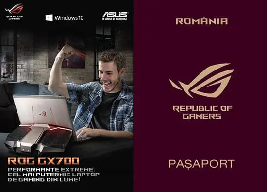 ASUS ROG GX700 îți aduce garantat o excursie în doi în Europa
