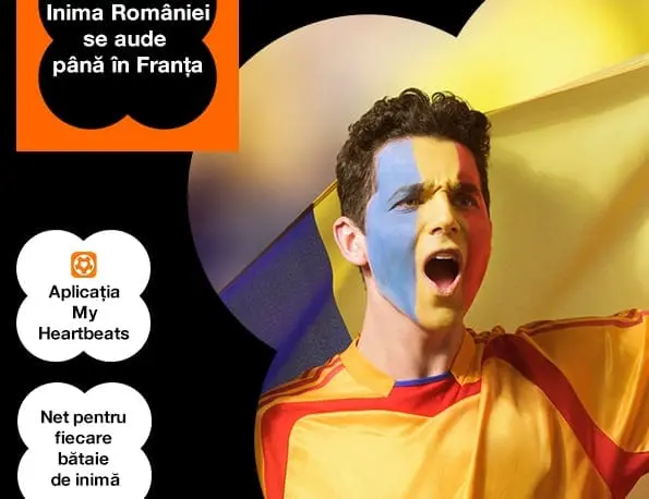 Orange și Profero duc inima României la Euro 2016 prin lansarea My Heartbeats for Football