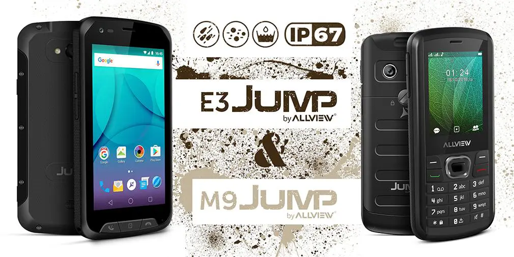 E3 Jump și M9 Jump, primele terminale rugged semnate Allview