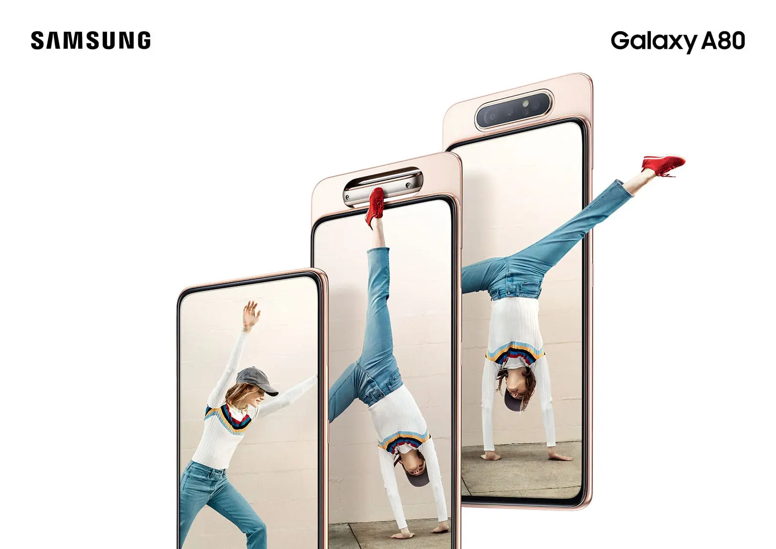 Samsung Galaxy A80 disponibil pe piață