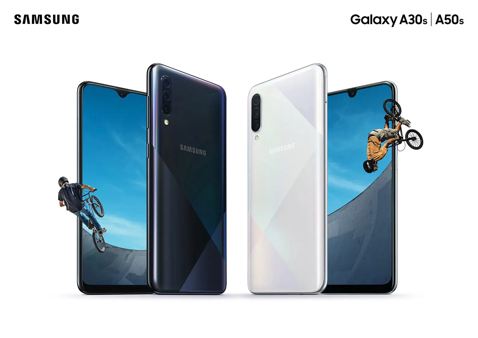 Samsung prezintă smartphone-urile Galaxy A50s și A30s