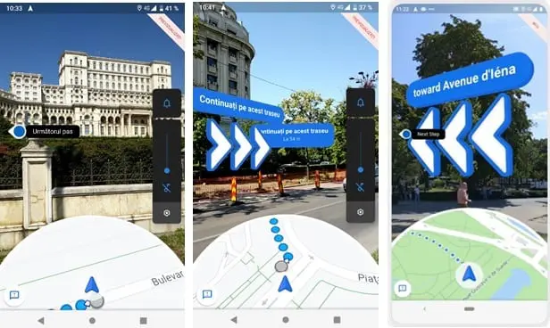 Nou în Google Maps: Live View oferă indicații de orientare prin realitatea augmentată