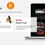 Orange Love vine cu 3 luni acces inclus la Netflix şi televizoare 4K în rate