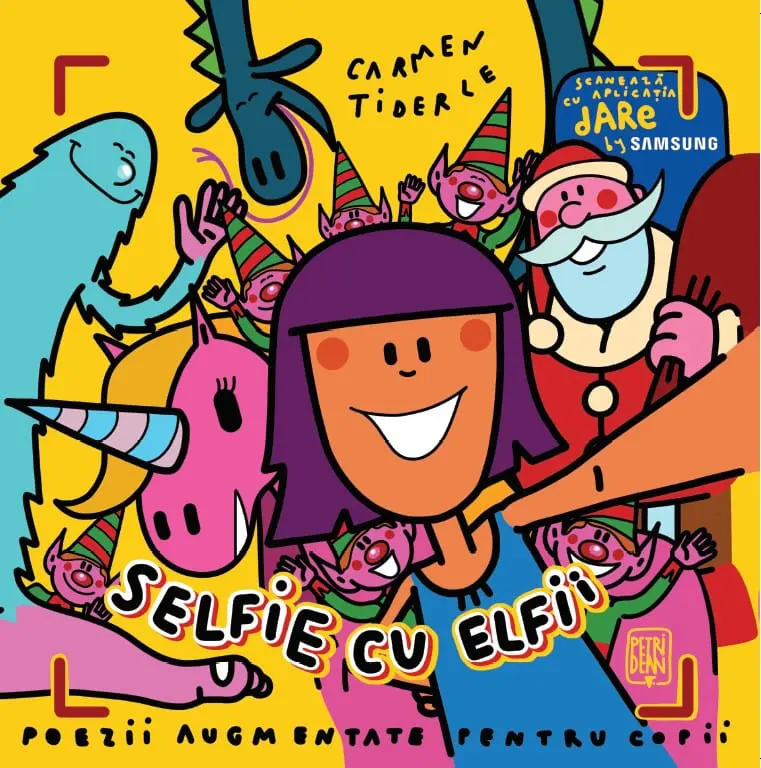 Samsung anunță „Selfie cu elfii”, o carte de poezii augmentate pentru copii