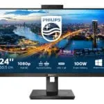 Noul monitor Philips va avea 24 inci și va dispune de cameră securizată și conexiune hibridă