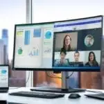 Cel mai nou monitor Lenovo, ThinkVision P40w-20,vine cu conectivitate Thunderbolt 4