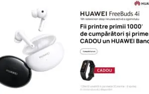 Precomandă Huawei FreeBuds 4i: ce primesc primii 1000 de clienți