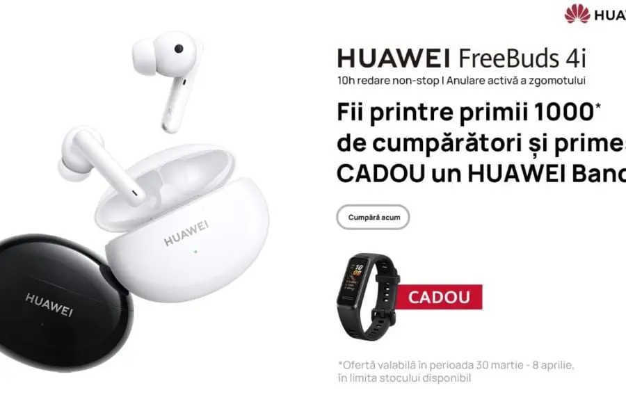 Precomandă Huawei FreeBuds 4i