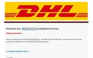 Cum se folosesc hackerii de numele DHL sau Fan Courier pentru a obține date de card