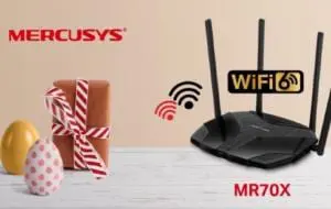 Reduceri de Paște la produsele Mercusys: Rețelistică și Wi-Fi 6 la prețuri accesibile
