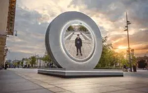 Lituania și Polonia, unite printr-un „portal” ce amintește de filmele SF