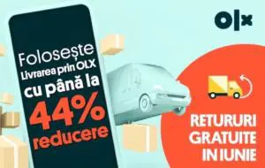 OLX încheie un parteneriat de livrare cu Poșta Română. Retururile sunt gratuite pe toată durata lunii iunie