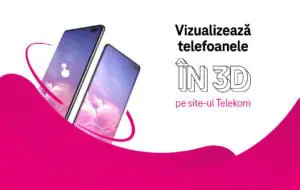 Telekom îți permite acum să vizualizezi 3D telefoanele de care ești interesat