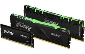 Kingston lansează trei noi module de memorie RAM: DDR4 cu și fără RGB și DDR3 SODIMM