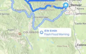iOS 15: Apple Maps vor avertiza asupra condițiilor meteorologice