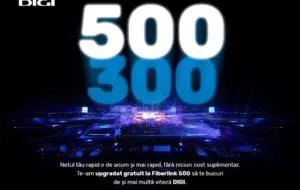 Clienții Digi Fiberlink 300 primesc upgrade gratuit, pentru viteză mai mare la internet