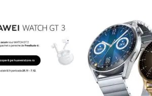 Huawei lansează Watch GT3 în România, un ceas ce impresionează prin design și estetică elegantă