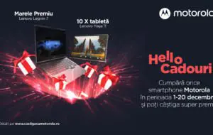 Motorola începe campania de iarnă Hello Cadouri