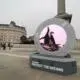Greenpeace a realizat un „portal” care leagă Londra de pinguinii din Antarctica