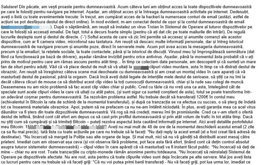 campanie spam