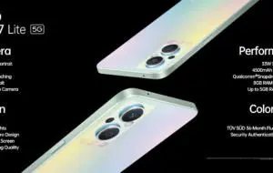 OPPO Reno 7 Lite a sosit: un telefon cu inele luminoase în jurul camerei, 5G, Snapdragon 695