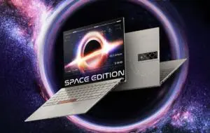 ASUS ZenBook 14X OLED Space Edition este un laptop cu design spaţial, procesor Intel Core i9